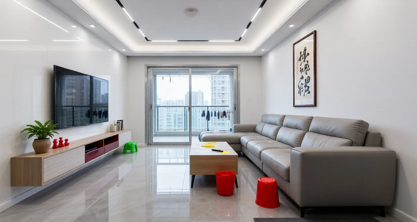 Zhanjiang expat housing - Furnished apartment: Minda Blue Sea Peak Realm