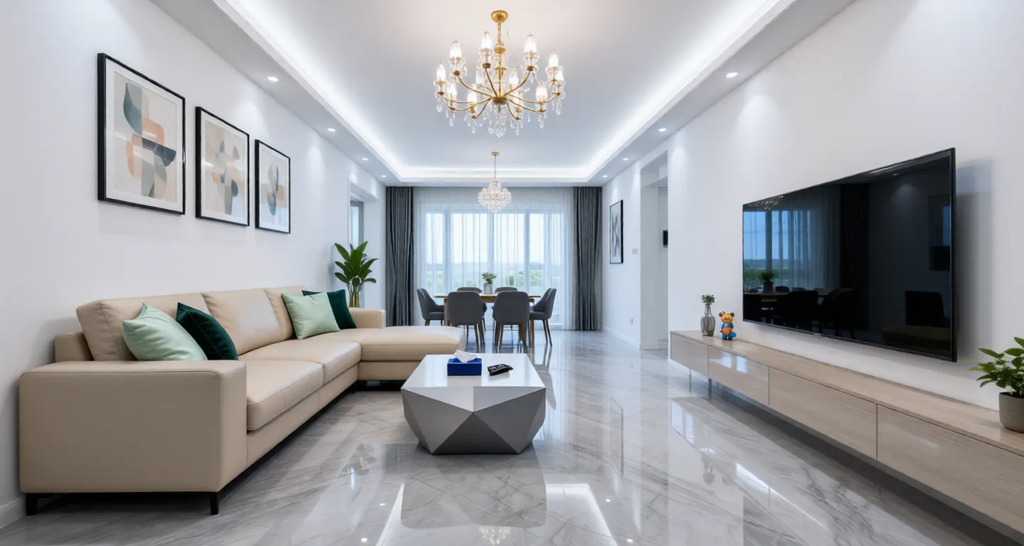 Zhanjiang expat housing - Furnished apartment: Poly Tianyue Bay